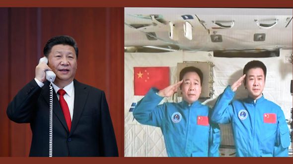 Си Цзиньпин побеседовал с находящимися на орбите китайскими космонавтами
