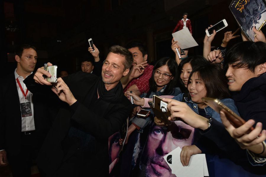14 ноября в Шанхае состоялась премьера картины. Брэд Питт впервые прибыл в Китай для поддержки своего фильма. 
