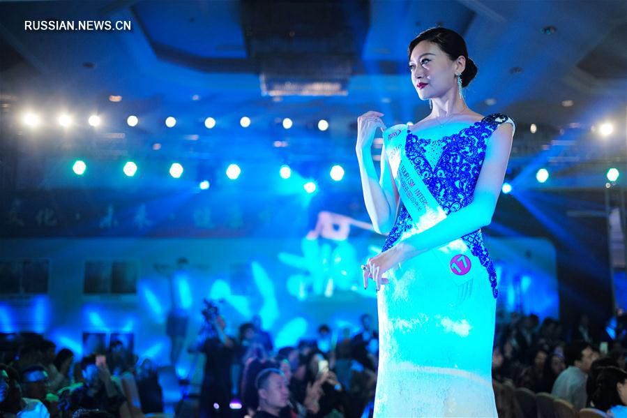 Финал китайского этапа конкурса 'Мисс туризм мира -- 2016' на юге Китая