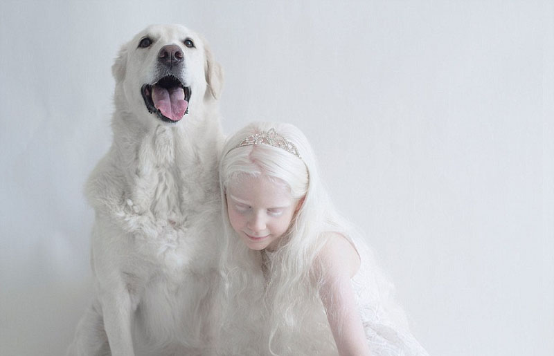 Альбиносы в объективе русского фотографа: они так милые, как ангелы