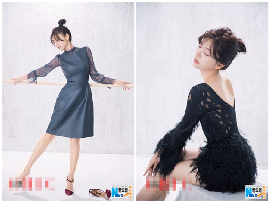 Тайваньская красотка Го Сюефу в фотосессии для модного журнала