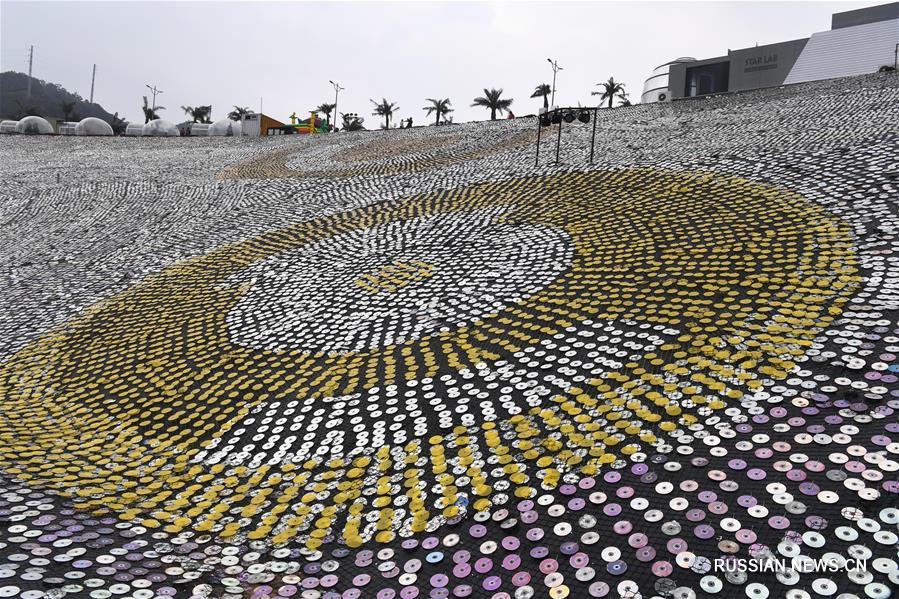 'Звездная ночь' Ван Гога и защита окружающей среды в новой работе тайваньских художников