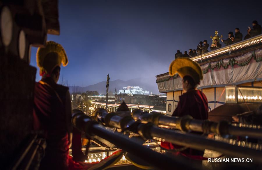 В Тибете отметили праздник Гадань-нгачог