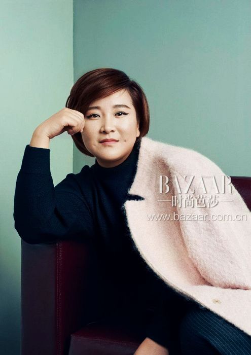 Актриса Цзя Лин попала на модный журнал