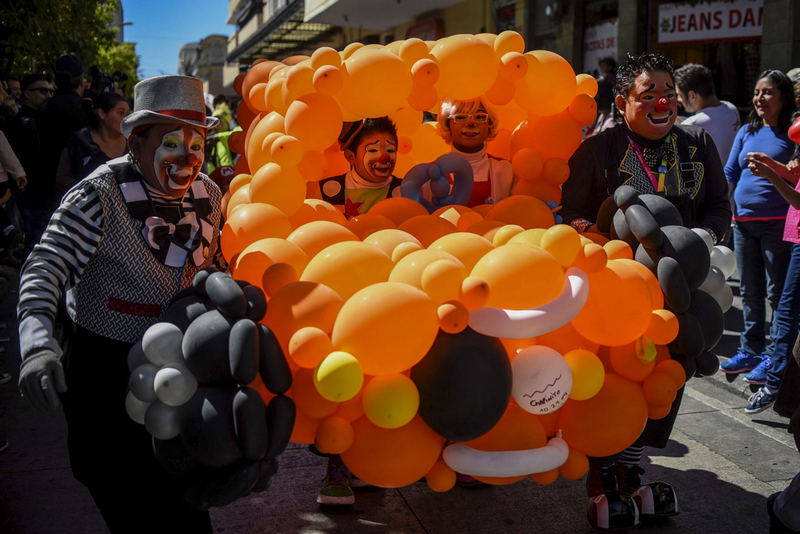 В Гватемале прошел парад воздушных шаров