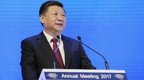 Си Цзиньпин принял участие в открытии ежегодной сессии ВЭФ в Давосе и выступил с основным докладом