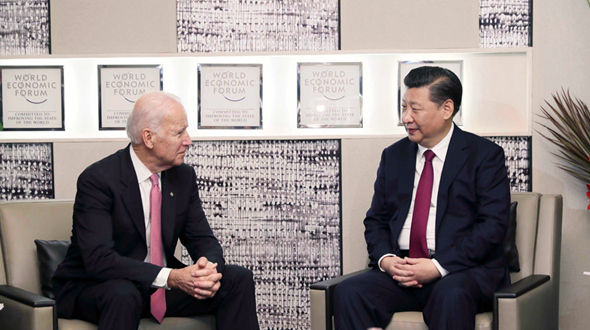 Си Цзиньпин встретился с вице-президентом США Дж.Байденом