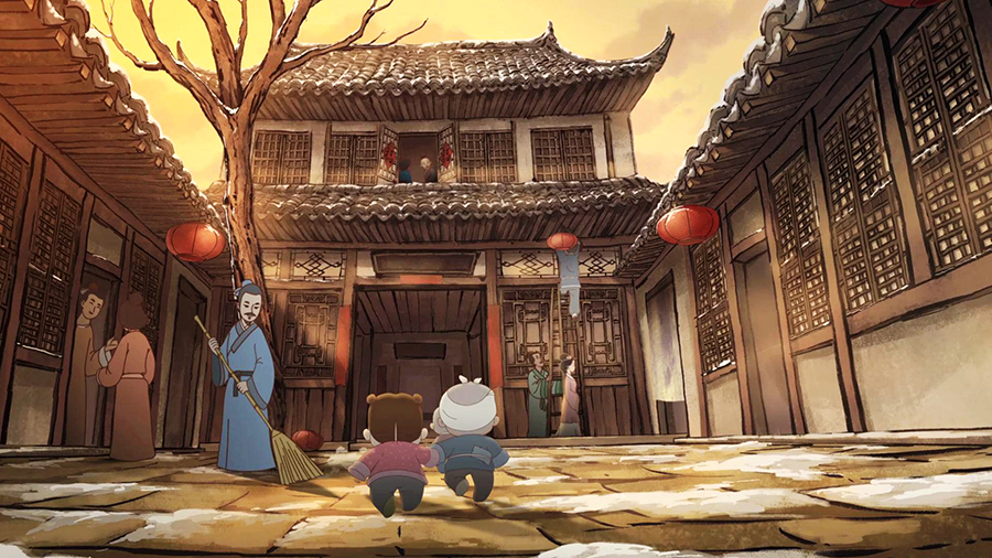 В последние дни оригинальный короткометражный мультфильм в китайском стиле под названием “Первый день Нового года” привлек широкое внимание и вызвал горячую дискуссию среди китайских интернет-пользователей. 