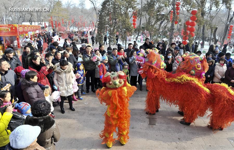Новогодние каникулы в Китае