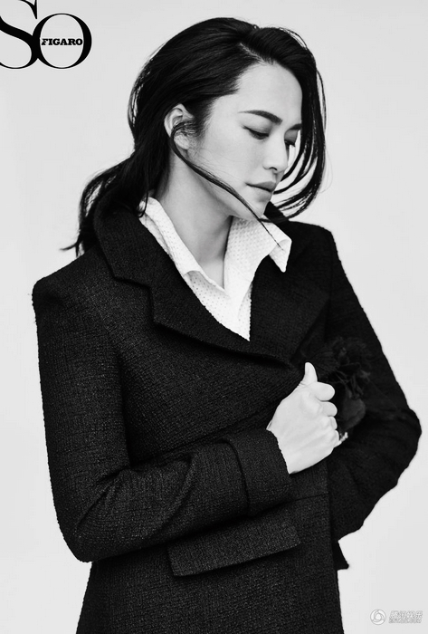 Кинозвезда Яо Чэнь попала на модный журнал