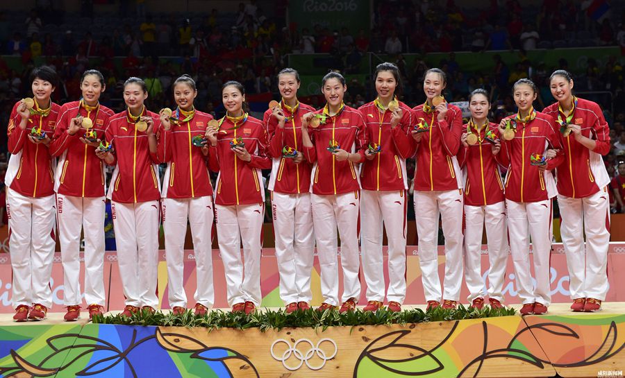 Китайские волейболистки завоевали золото на Олимпиаде 