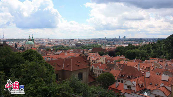 Красивый и романтический город Прага