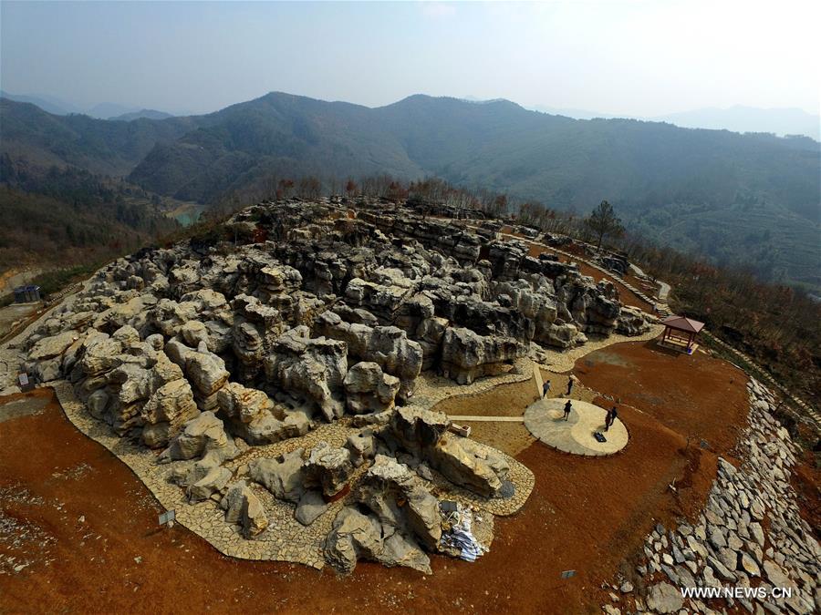 Каменный лес в провинции Аньхой