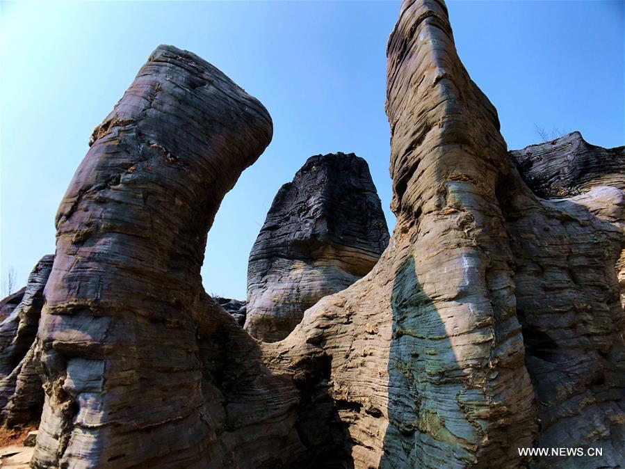 Каменный лес в провинции Аньхой