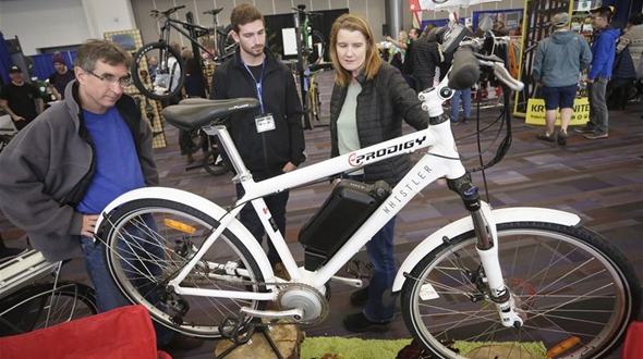 В Ванкувере открылась выставка велосипедов 