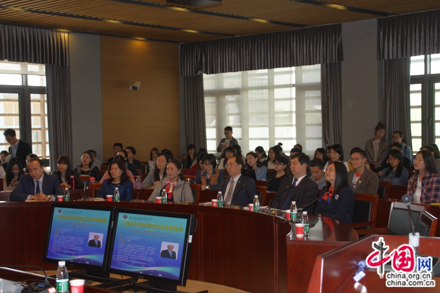 Генеральный секретарь ШОС принял участие в семинаре Пекинского университета иностранных языков