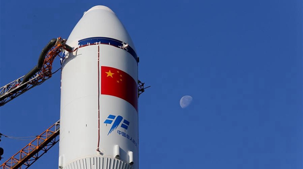 Китай осуществит запуск грузового корабля 'Тяньчжоу-1' с 20 по 24 апреля