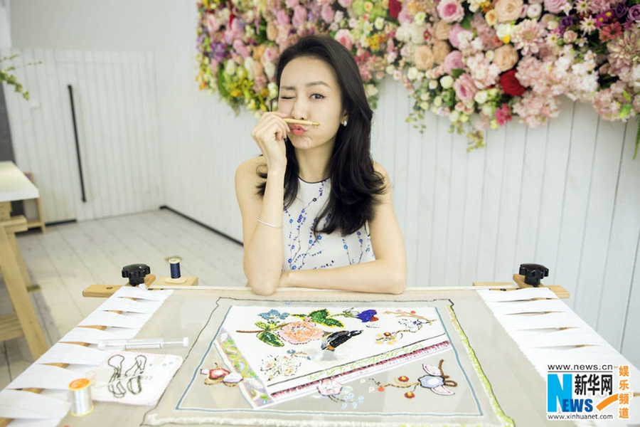 Красотка Ван Оу создает модный стиль