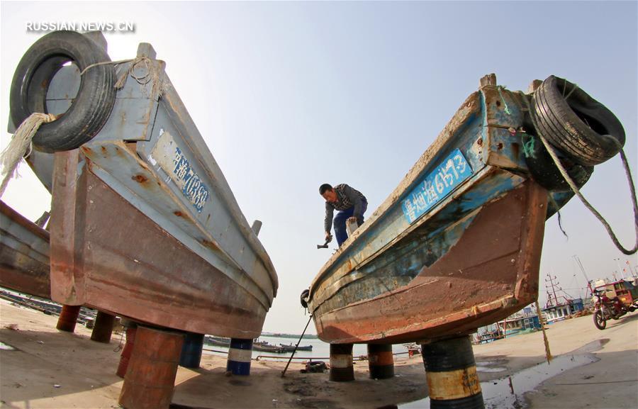 С 1 мая в Китае введен сезонный запрет на ловлю рыбы в заливе Бохай, Желтом и Восточно- Китайском морях