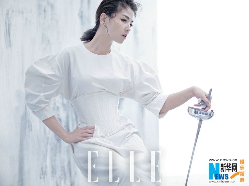 Красотка Лю Тао попала на модный журнал