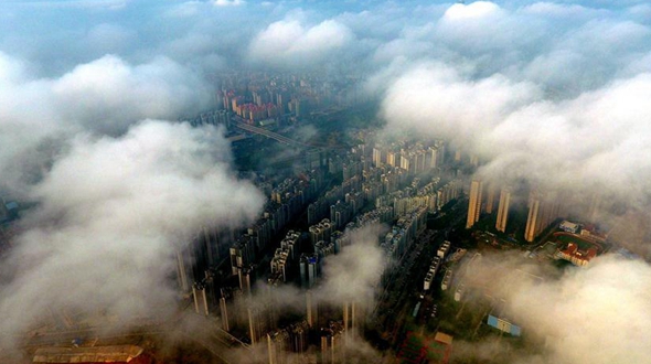 Туман над 'зеленым городом'