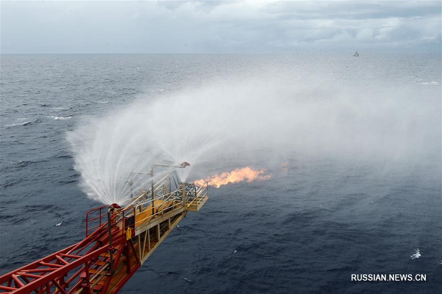 Китай объявил об успешном проведении первой опытной добычи гидратов природного газа в морской акватории