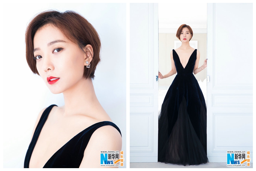 Китайская актриса Ван Лодань посетила на Каннский кинофестиваль