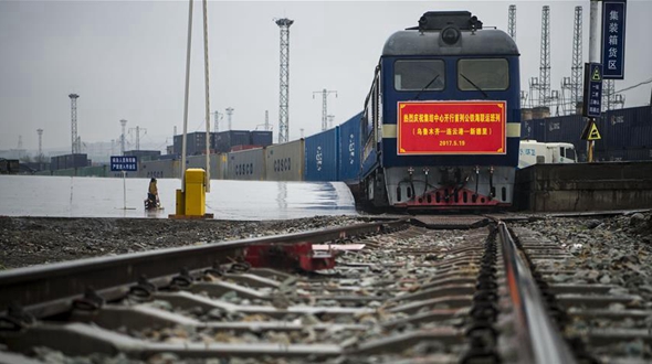 В Урумчи открыта мультимодальная транспортная линия, связавшая Китай и Индию