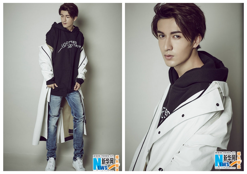 Восходящая телезвезда Ми Жэ демонстрирует новую моду