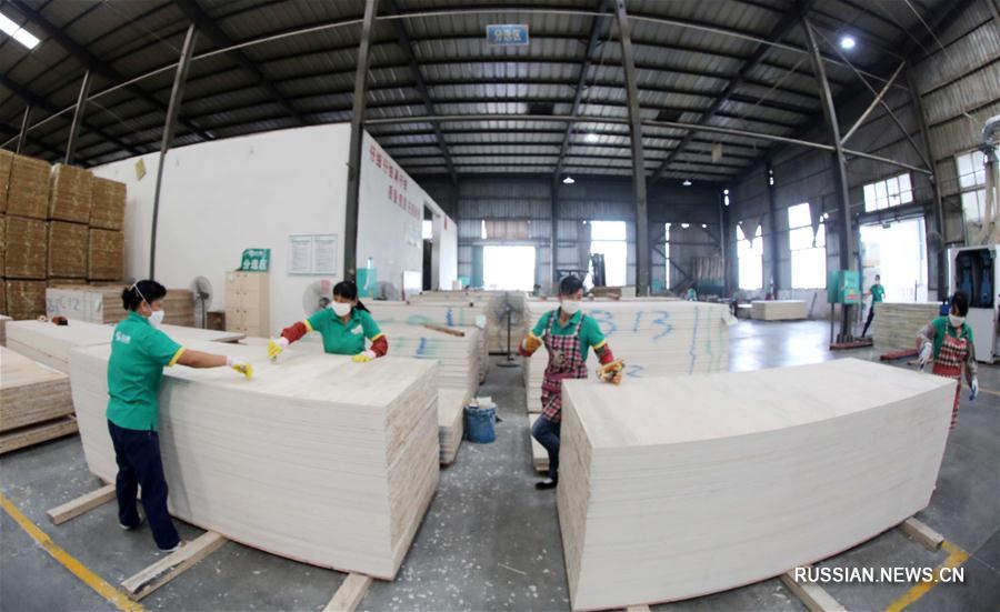 Производство экологически чистых пиломатериалов в уезде Жунъань