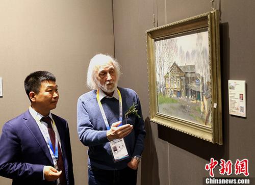 Международная выставка масляной живописи в рамках 4-ого Китайско-российского ЭКСПО 