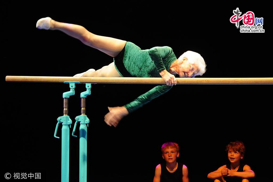 91-летняя бабушка из Германии – самая старшая гимнастка в мире