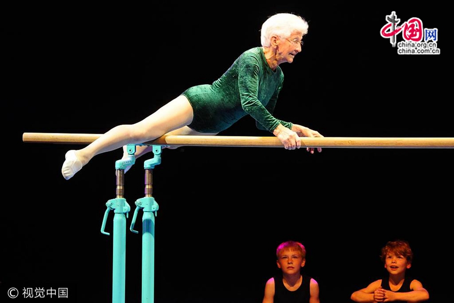 91-летняя бабушка из Германии – самая старшая гимнастка в мире
