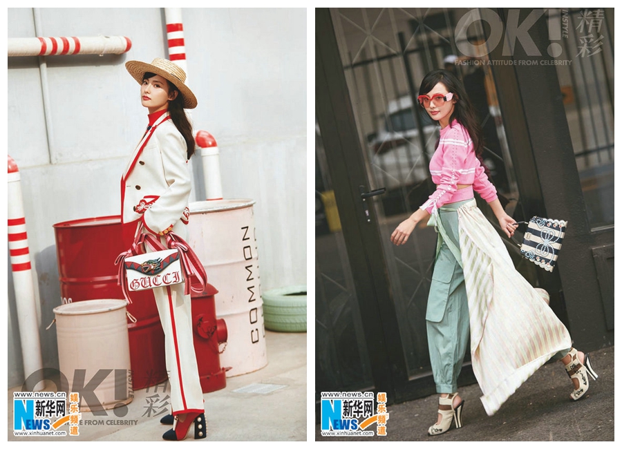 Восходящая звезда Чжан Цзяни попала на модный журнал
