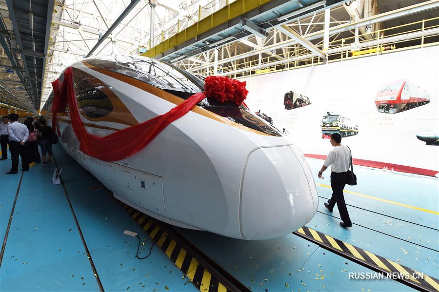 Новый китайский электропоезд назвали 'Фусин'