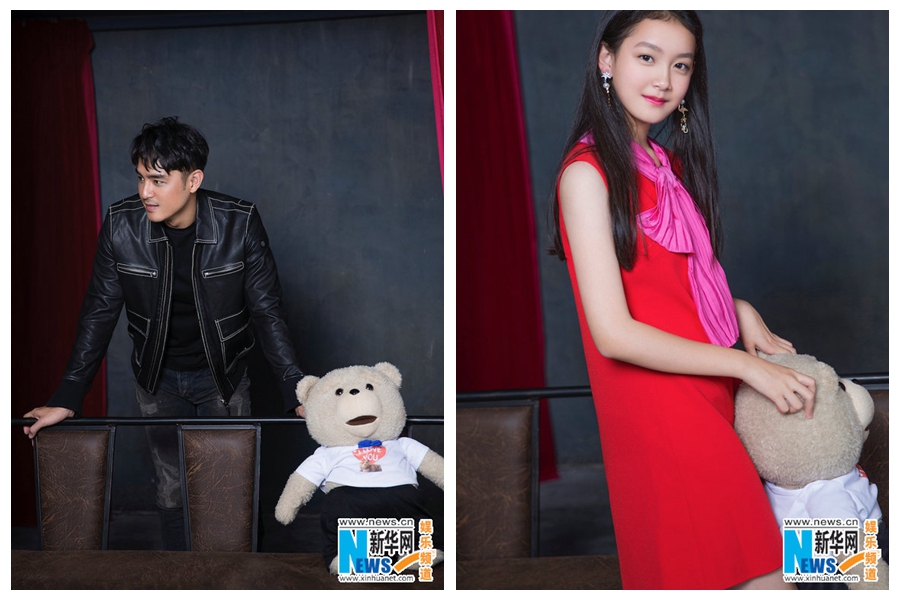 Тайваньский актер Мин Дао и молодая актриса Тан Чжэнь