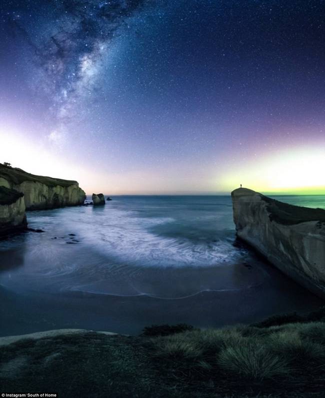 Очаровательное ночное небо Новой Зеландии