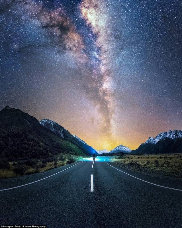 Очаровательное ночное небо Новой Зеландии