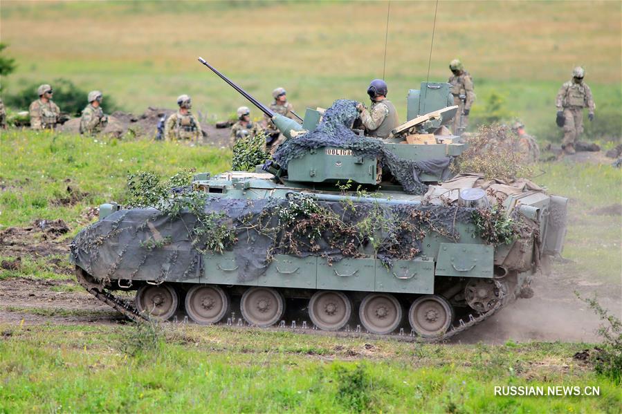 С 11 по 20 июля на территории Болгарии, Румынии и Венгрии проводятся международные военные учения НАТО Saber Guardian 2017. 