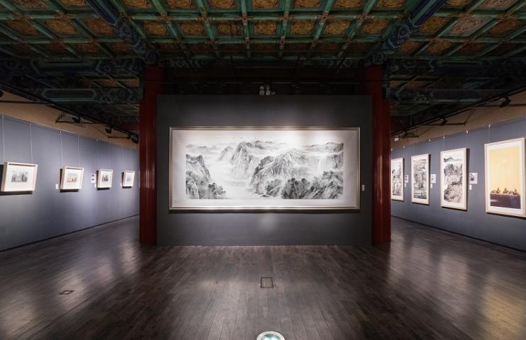 Возвышая дух Шелкового пути: в музее Гугун проходит выставка картин в рамках проекта «Один пояс, один путь»