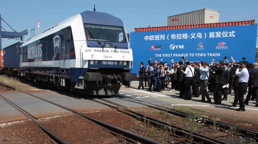 Из Праги в китайский город Иу отправился первый грузовой поезд
