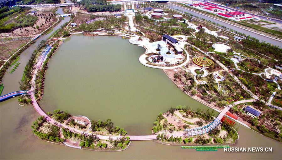 В Шанхае открывается новый парк