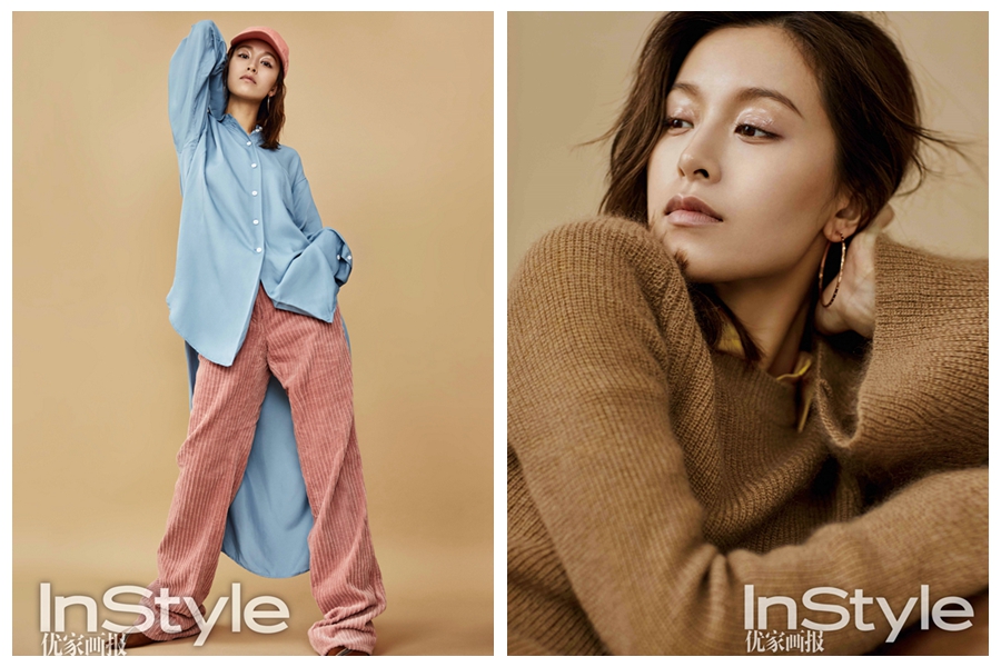 Сянганская актриса Дженис Ман попала на модный журнал