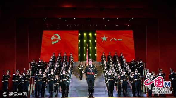 В Пекине были завершены съемки художественного вечера сухопутной армии в честь 90-летия основания НОАК