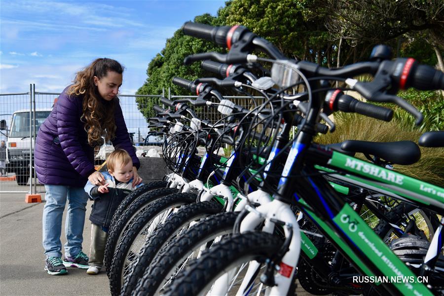 В Новой Зеландии появились общественные велосипеды