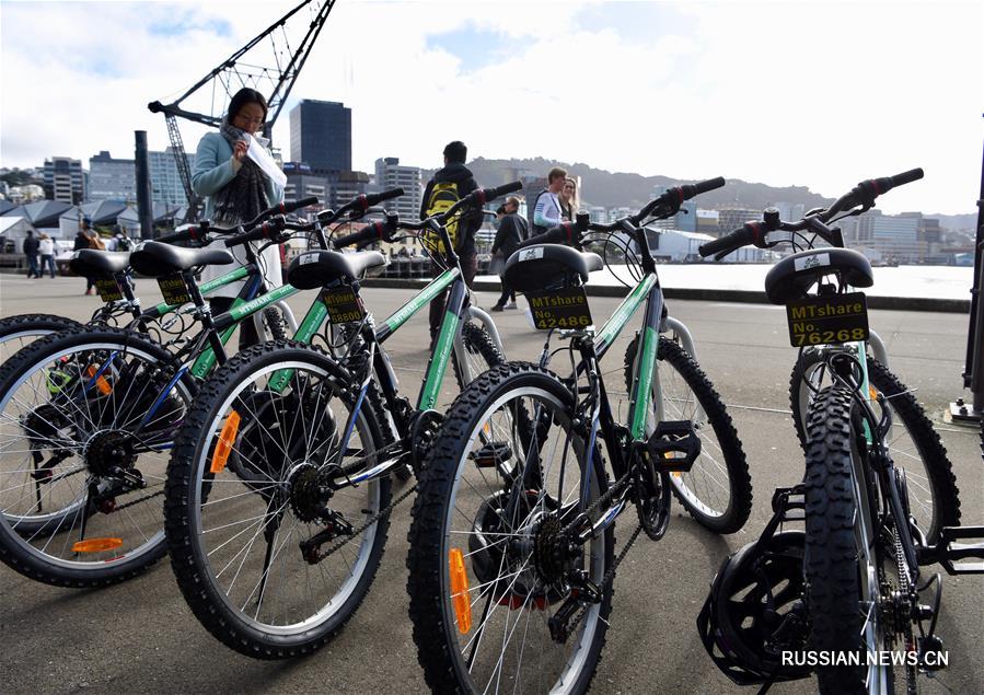 В Новой Зеландии появились общественные велосипеды