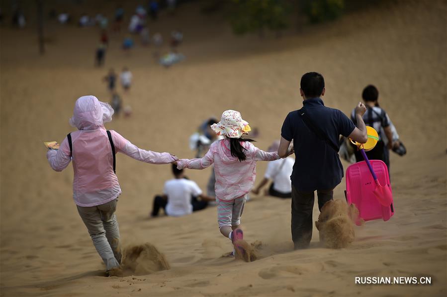 Путешествие по морю песков на северо-западе Китая 