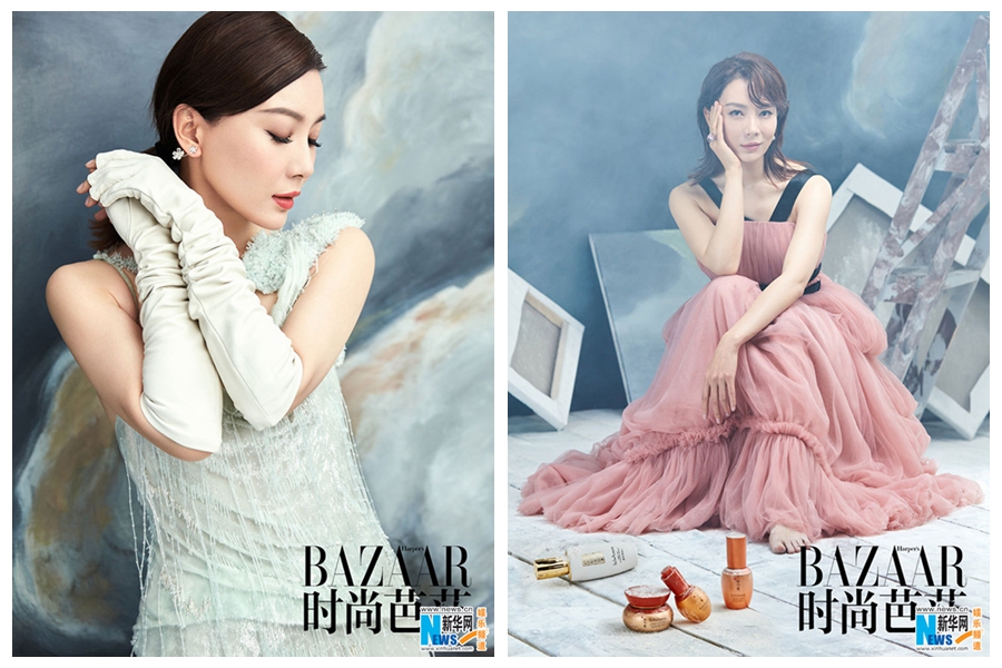 Китайская актриса Чэнь Шу попала на модный журнал