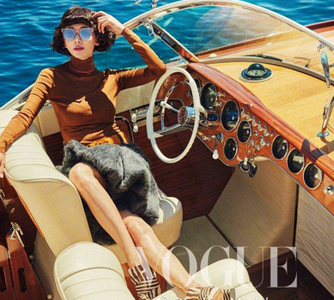 Тайваньская звезда Линь Чжилин попала на обложку «Vogue Taiwan» на август