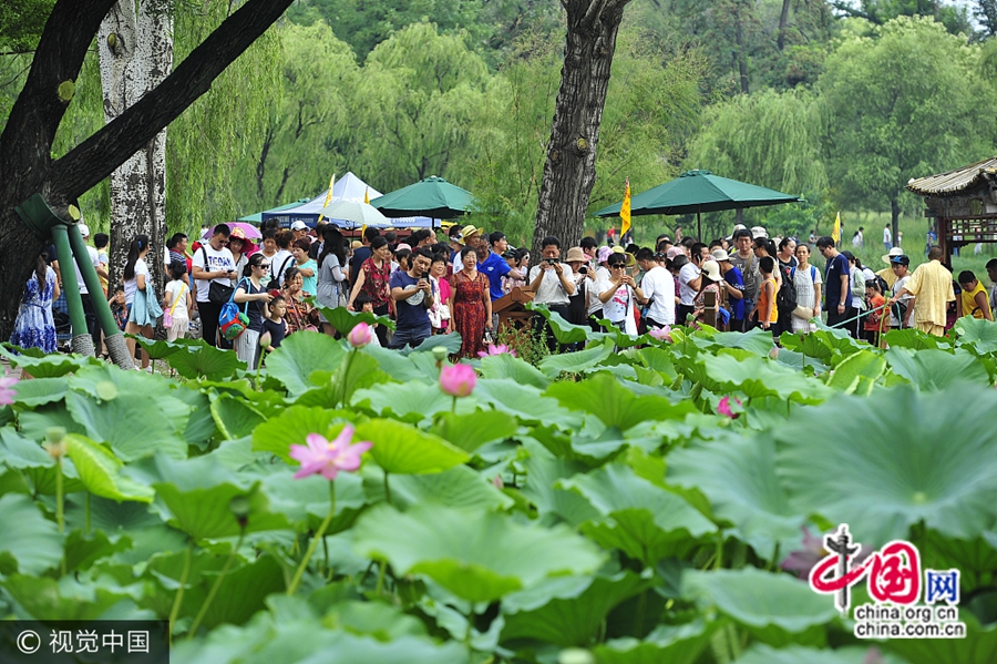 10 августа летнюю резиденцию Бишушаньчжуан наводнили туристы. Стало известно, что июль и август являются разгаром туристического сезона для этой достопримечательности.